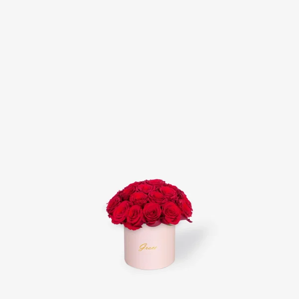 Flower Bouquet Red | Pink Box