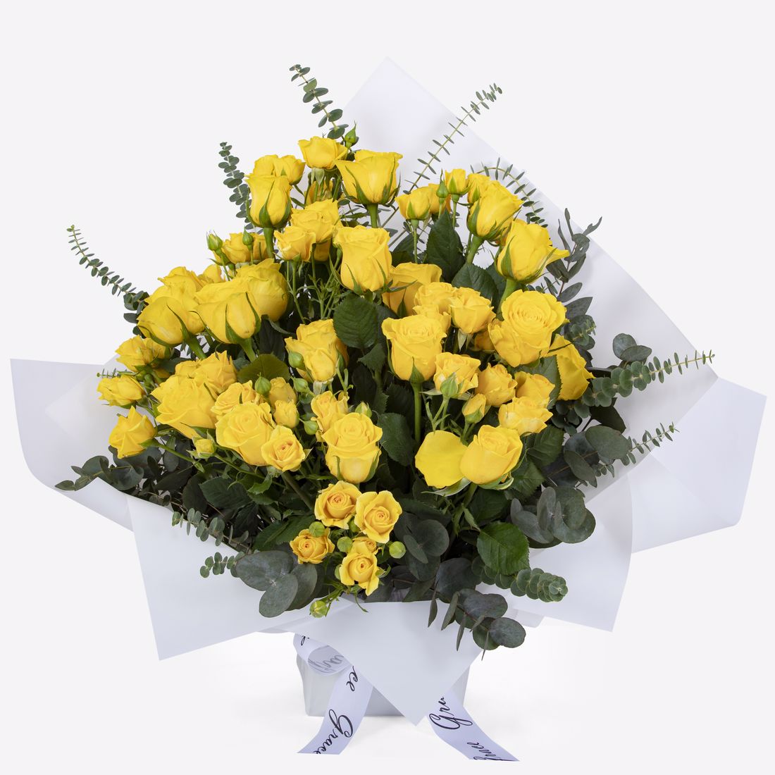 Yellow roses bouquet. Grace Shop UAE
