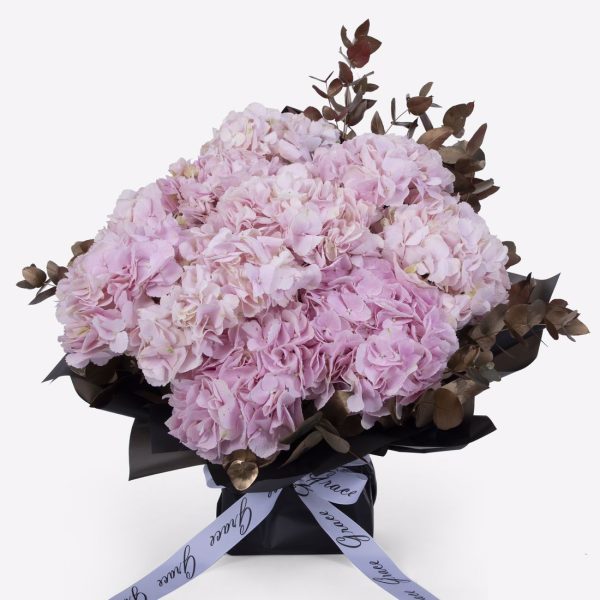 Pink Hydrangea Flower Bouquet