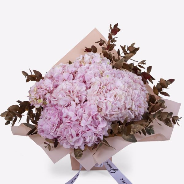 Pink Hydrangea Flower Bouquet