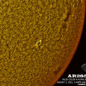 SUNSPOT MONITORING – AUGUST 2, 2021