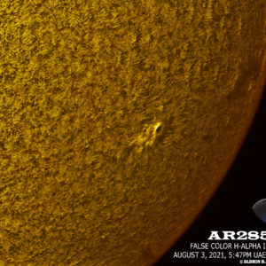 SUNSPOT MONITORING – AUGUST 3, 2021