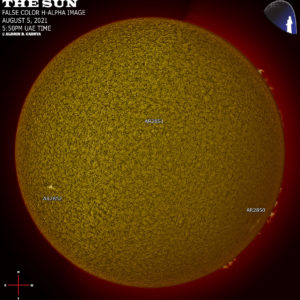 SUNSPOT MONITORING – AUGUST 5, 2021