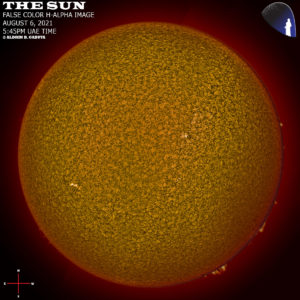 SUNSPOT MONITORING – AUGUST 6, 2021