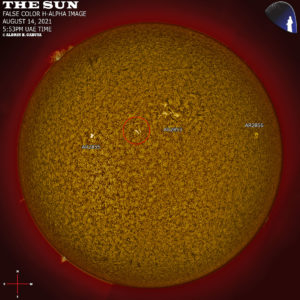 SUNSPOT MONITORING – AUGUST 14, 2021